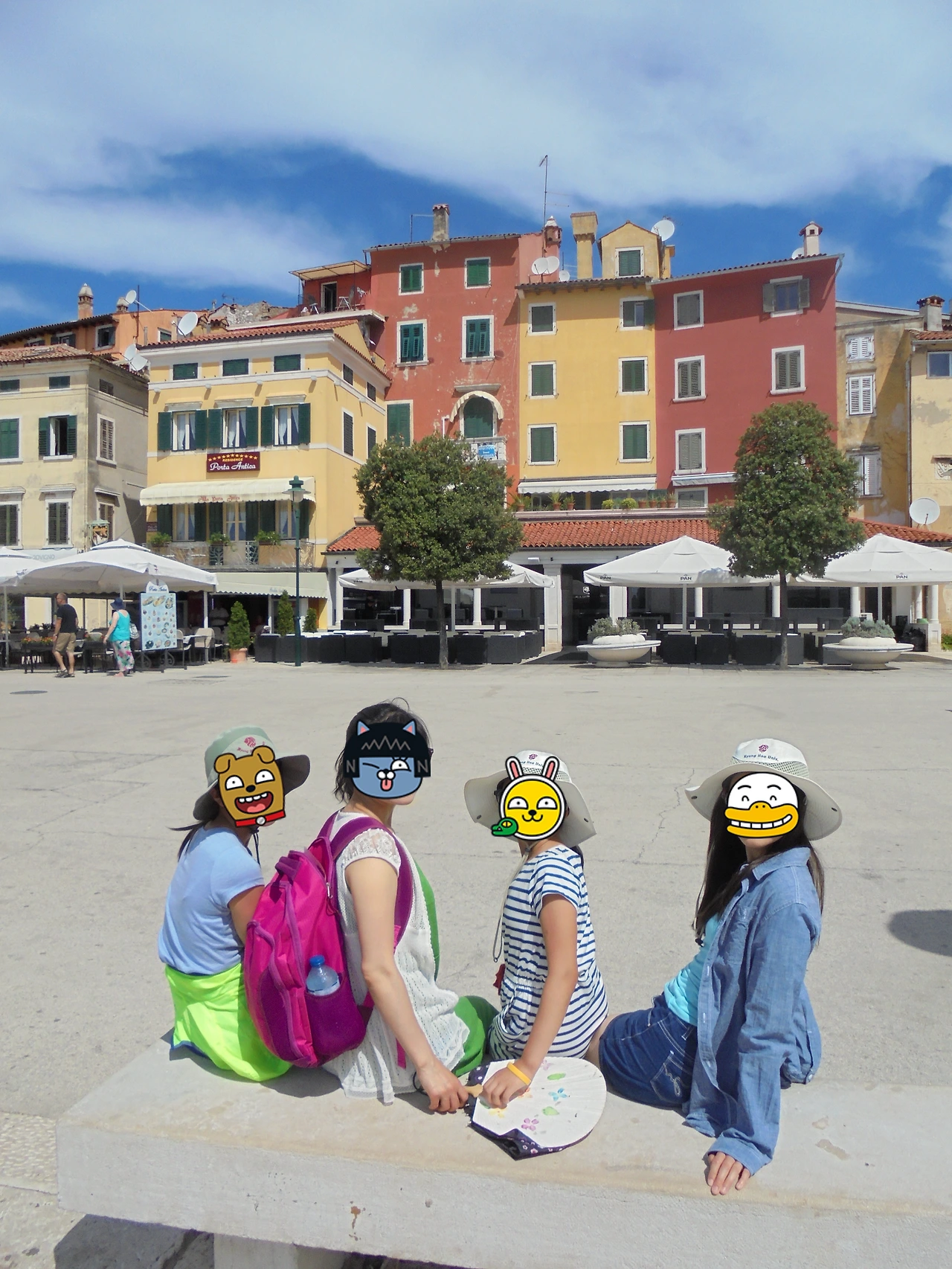 20170726 40일간 유럽15개국 여행 크로아티아 로빈(로비니)에서 로빈 시내, Balbi's Arch, Church of St.Euphemia, Rovinj Beach (21).JPG
