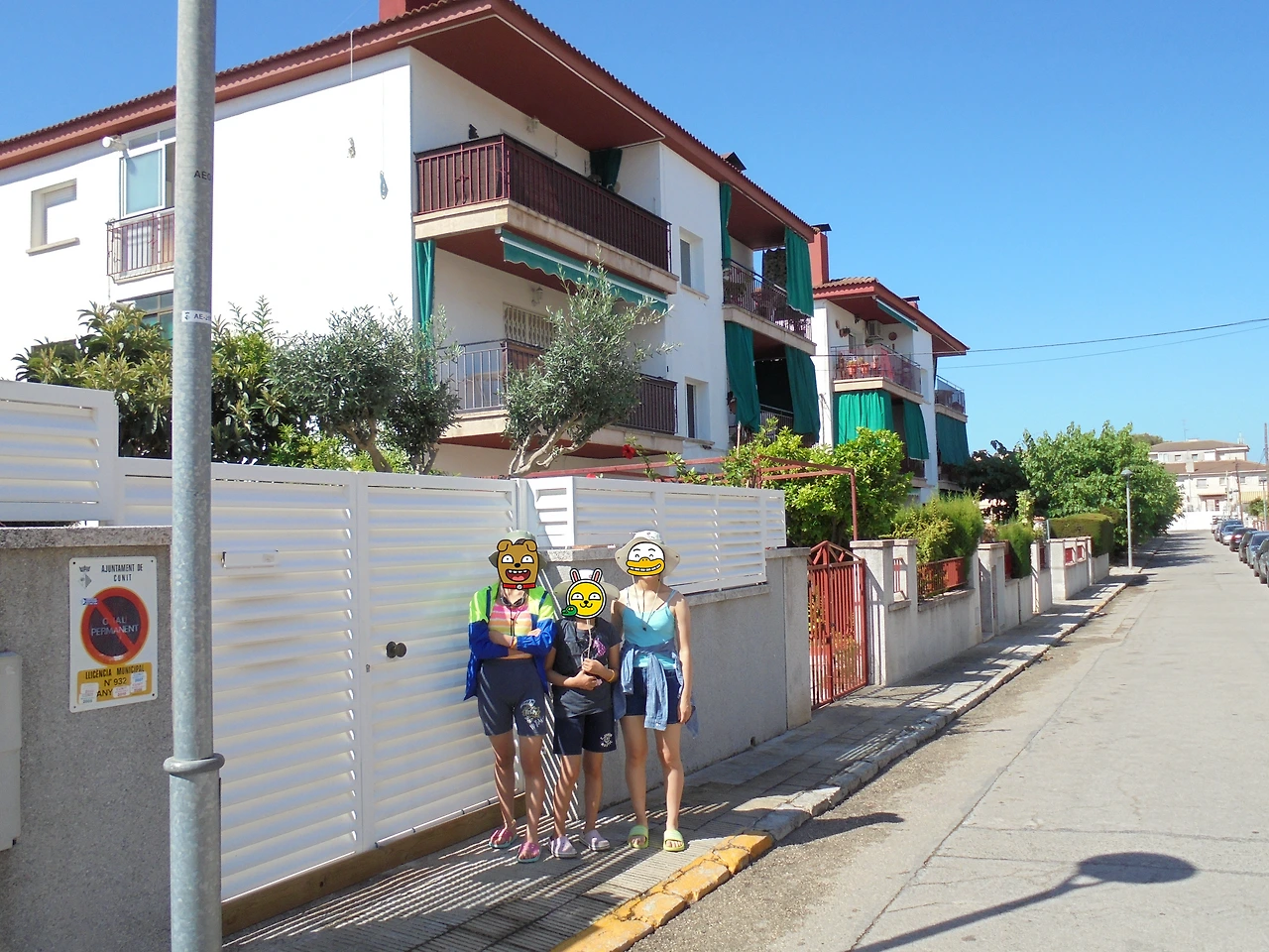 20170709 40일간 유럽15개국 여행 스페인 Cunit 해변과 숙소 주변 (4).JPG