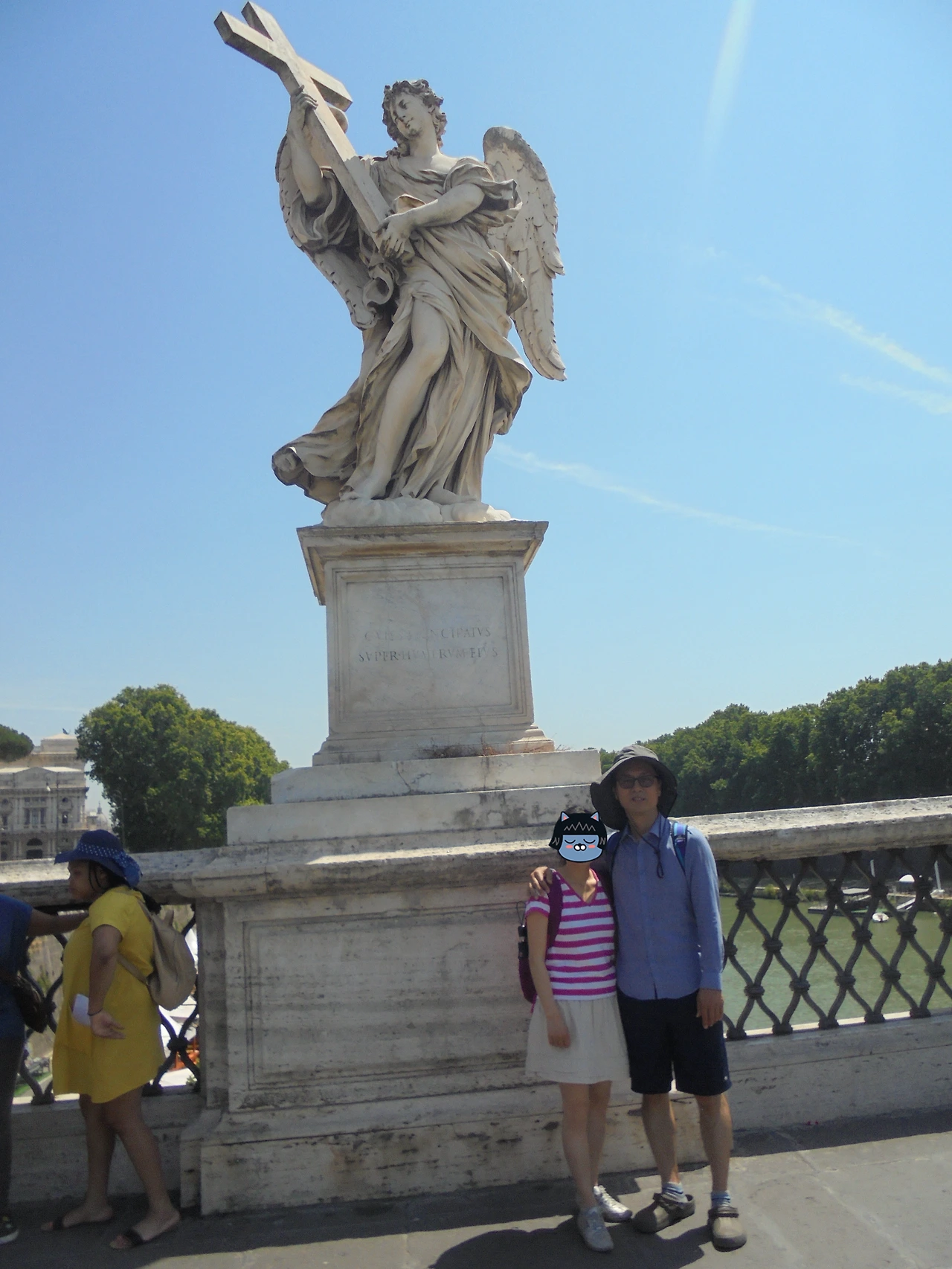 20170720 40일간 유럽15개국 여행 걸어서 로마 St.천사의 성, 테베레 강, 오렌지 정원, 아벤티노 언덕, 장미정원 (20).JPG