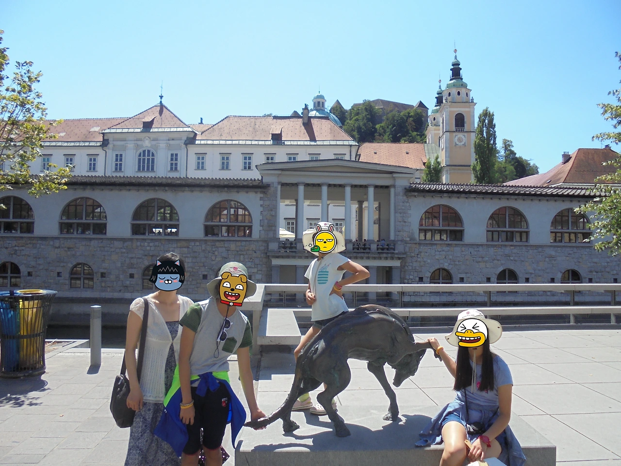 20170729 40일간 유럽15개국 여행 슬로베니아 류블라냐, 블레드 호수 지나 비엔나로 (30).JPG
