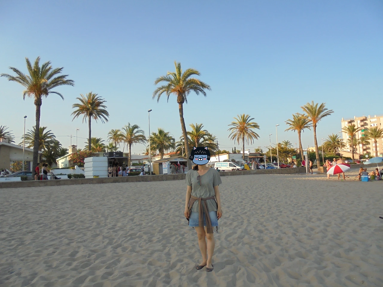 20170709 40일간 유럽15개국 여행 스페인 Cunit 해변과 숙소 주변 (104).JPG