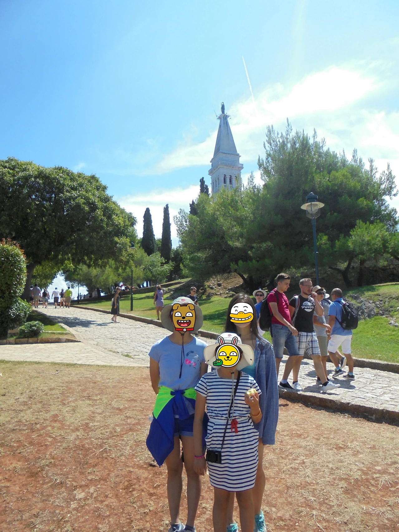 20170726 40일간 유럽15개국 여행 크로아티아 로빈(로비니)에서 로빈 시내, Balbi's Arch, Church of St.Euphemia, Rovinj Beach (76).JPG
