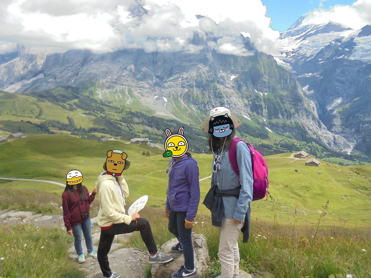 20170713 40일간 유럽15개국 여행 스위스 융프라우 근처 First Mountain (128).JPG