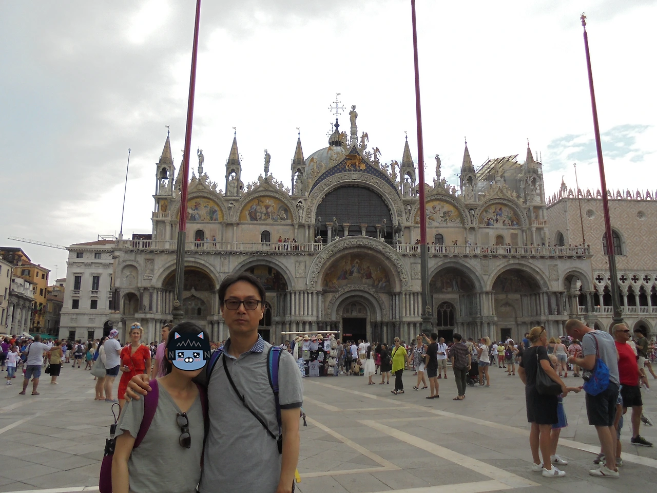 20170724 40일간 유럽15개국 여행 베니스 Chiesa Dei Gesuiti, 산티 조반니에 파올로 성당, 리알토 다리, 카날 그란데, 산마르코 대성당&광장, 두칼레궁전 (130).JPG