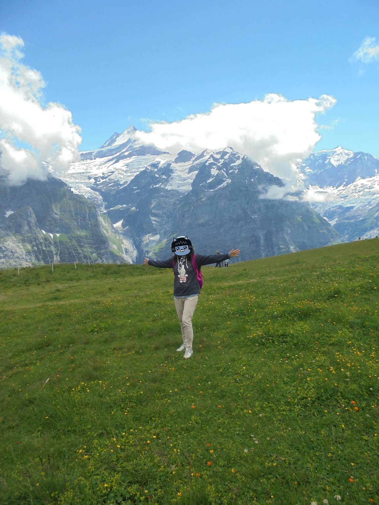 20170713 40일간 유럽15개국 여행 스위스 융프라우 근처 First Mountain (104).JPG