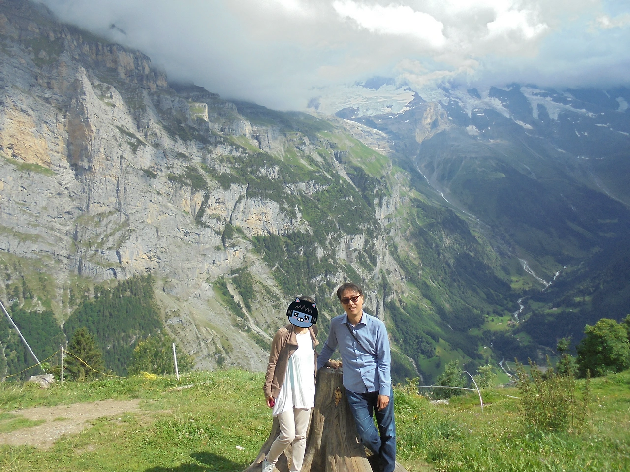 20170714 40일간 유럽15개국 여행 스위스 융프라우 기차와 곤돌라, 케이블카 타고 구경, Thun호수 (202).JPG