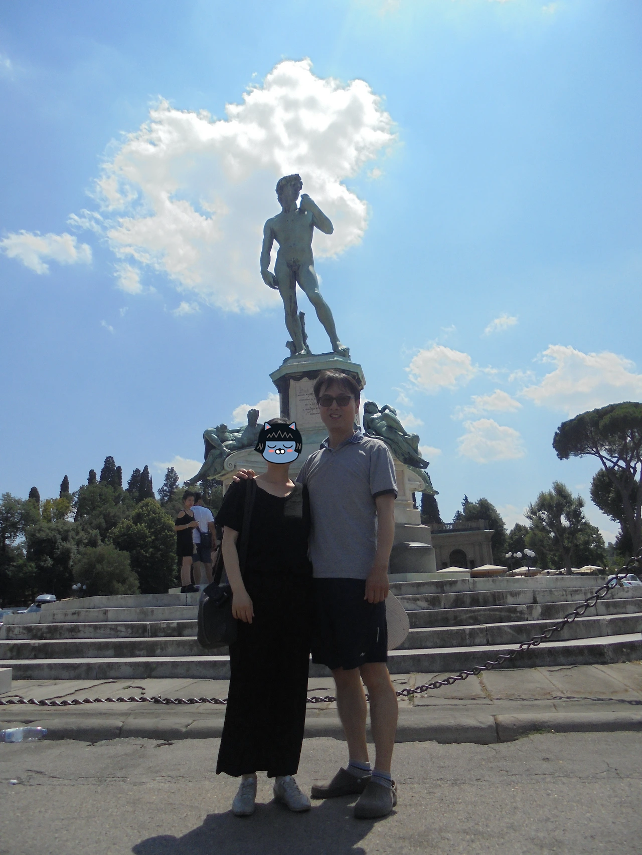 20170723 40일간 유럽15개국 여행 피렌체 미켈란젤로 광장, 두오모 성당 (8).JPG