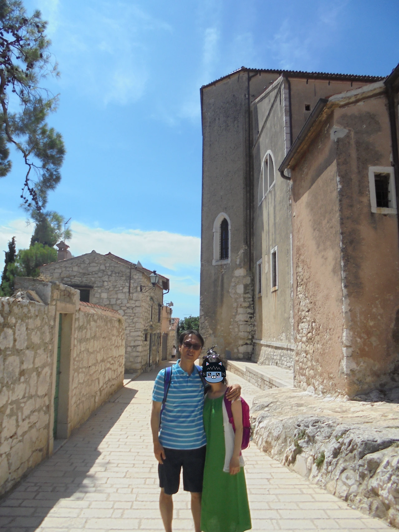 20170726 40일간 유럽15개국 여행 크로아티아 로빈(로비니)에서 로빈 시내, Balbi's Arch, Church of St.Euphemia, Rovinj Beach (91).JPG
