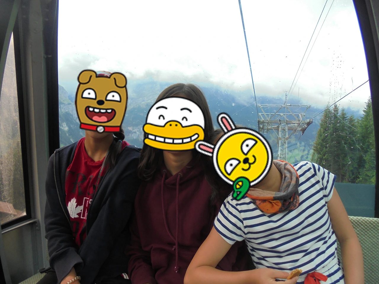 20170714 40일간 유럽15개국 여행 스위스 융프라우 기차와 곤돌라, 케이블카 타고 구경, Thun호수 (20).JPG