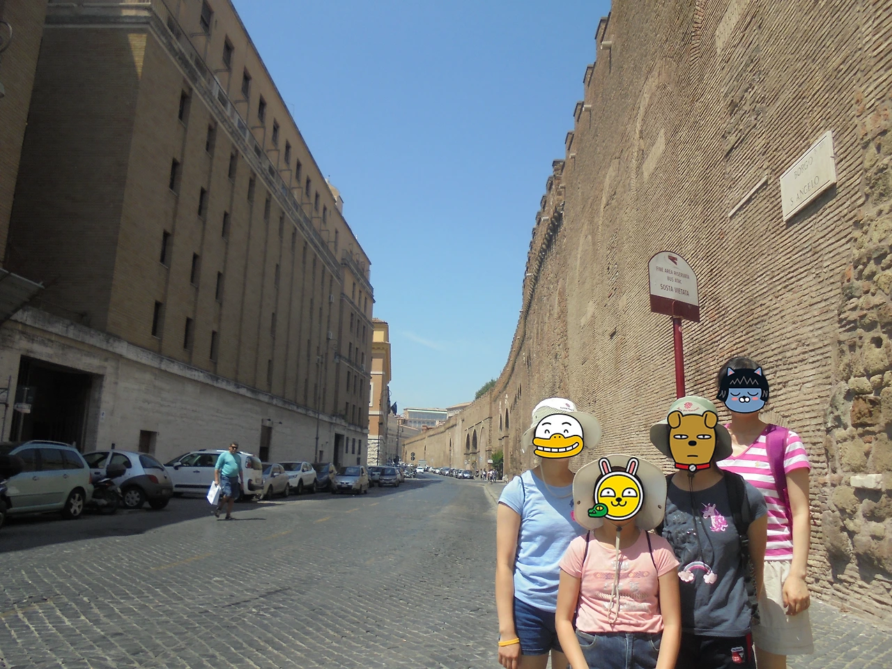 20170720 40일간 유럽15개국 여행 걸어서 로마 St.천사의 성, 테베레 강, 오렌지 정원, 아벤티노 언덕, 장미정원 (6).JPG