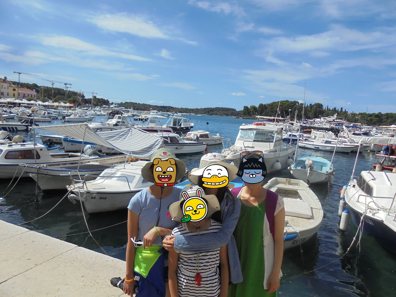 20170726 40일간 유럽15개국 여행 크로아티아 로빈(로비니)에서 로빈 시내, Balbi's Arch, Church of St.Euphemia, Rovinj Beach (6).JPG