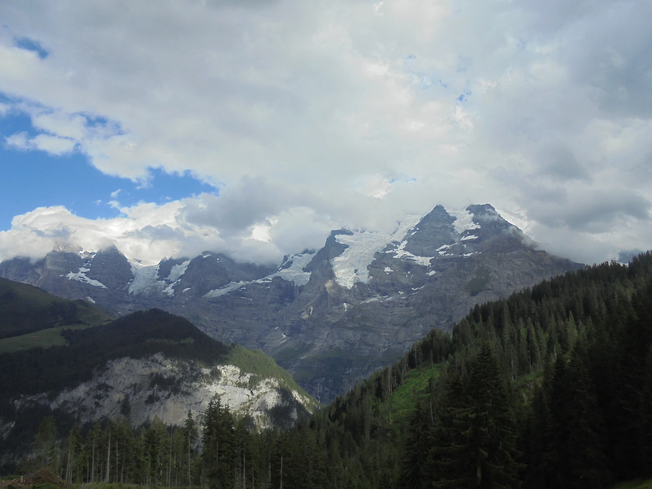 20170714 40일간 유럽15개국 여행 스위스 융프라우 기차와 곤돌라, 케이블카 타고 구경, Thun호수 (221).JPG