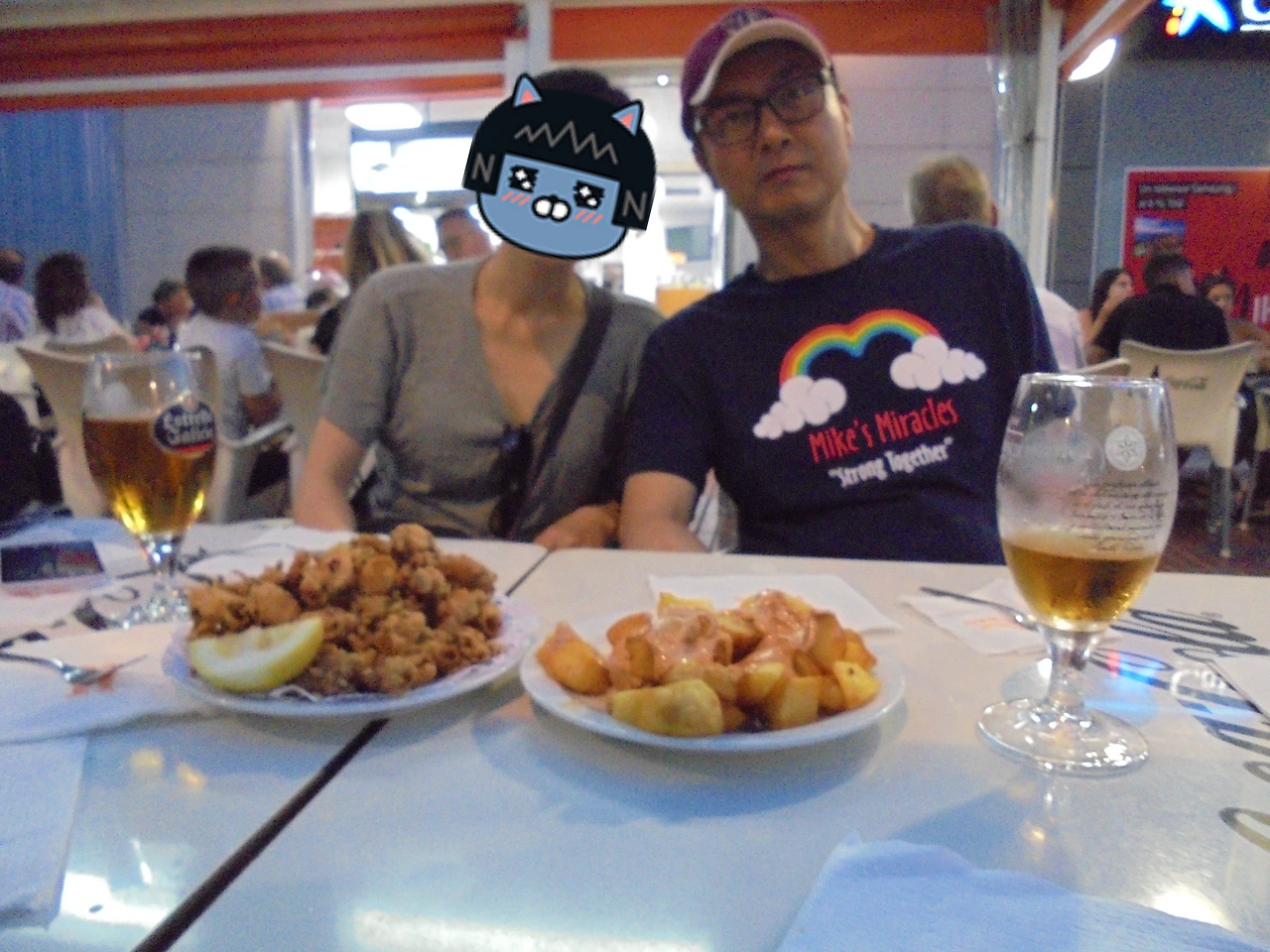 20170709 40일간 유럽15개국 여행 스페인 Cunit 해변과 숙소 주변 (135).JPG