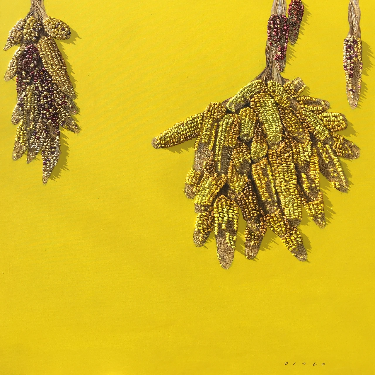 91x91,Mixed media.옥수수.JPG