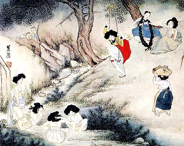 신윤복의 단오2.PNG