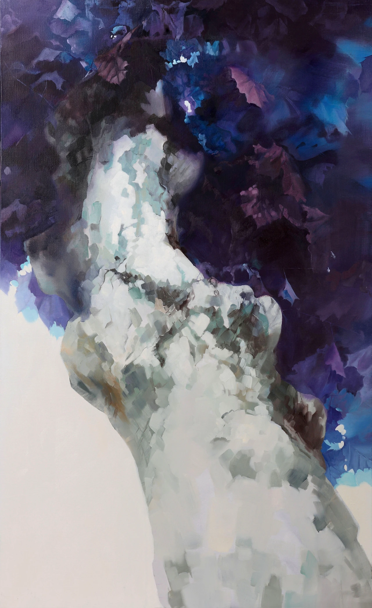 플라타너스, 116.7x72.7,oil on  canvas, 2014, 5,000,000.JPG