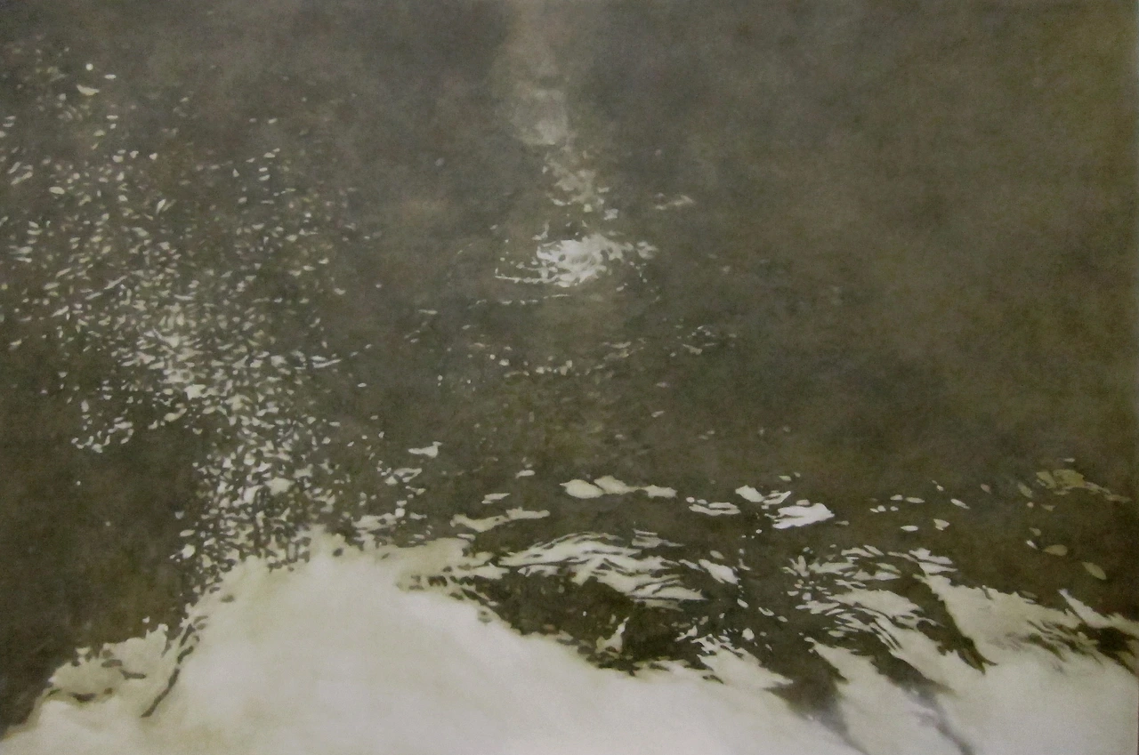 육영경,THERE - 두개의,193.9 x 130.3,oil on canvas.2012.JPG