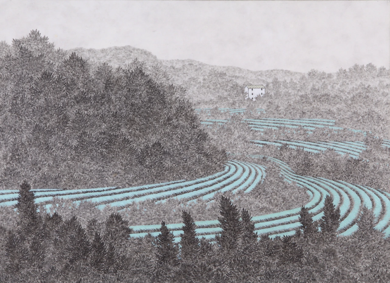 크기변환_밭_37x50cm_한지에 수묵채색_2015.JPG