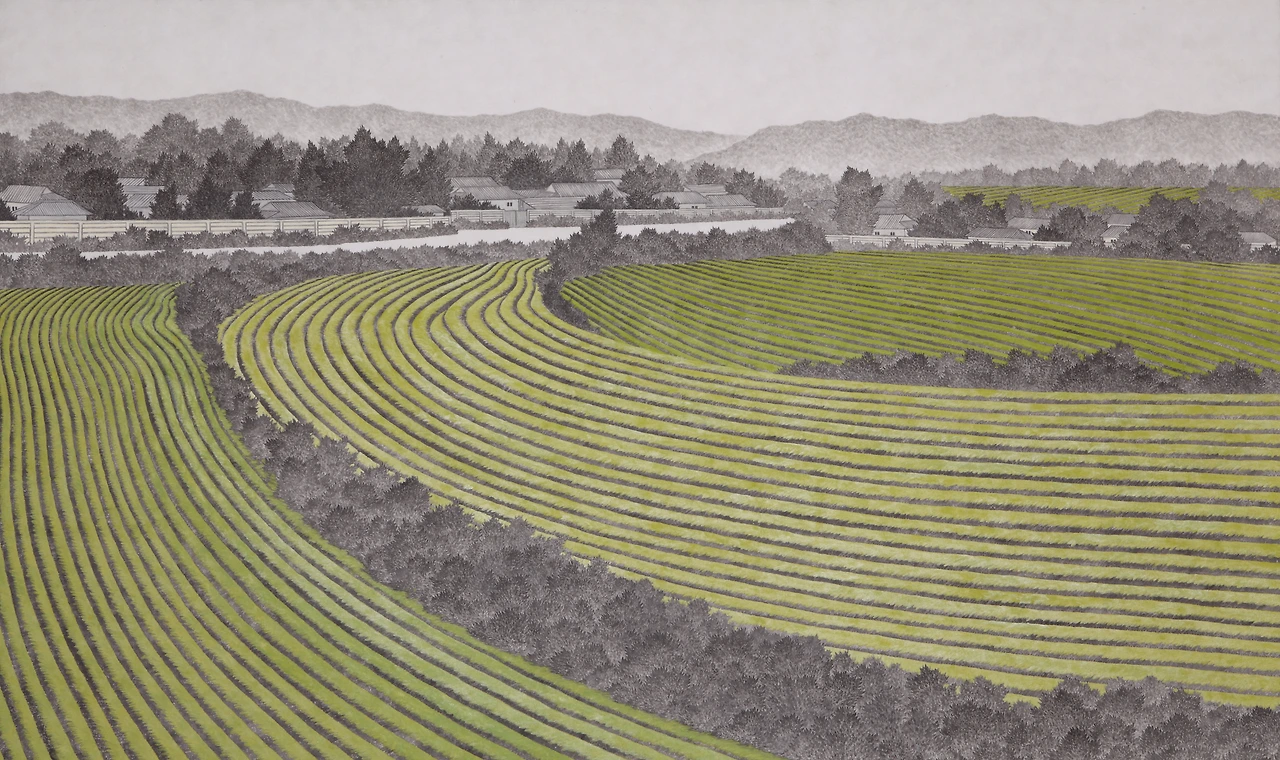 마을_97x162cm_한지에 수묵채색_2015.JPG