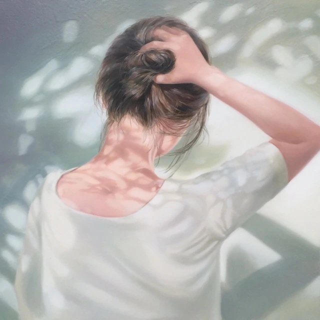 여름,오전10시 80.3X80.3cm Oil on canvas 2015(1,100,000원).JPG