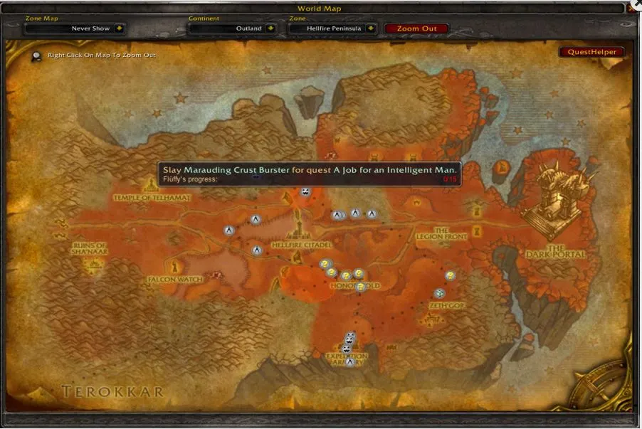 와우 퀘스트 헬퍼.JPG