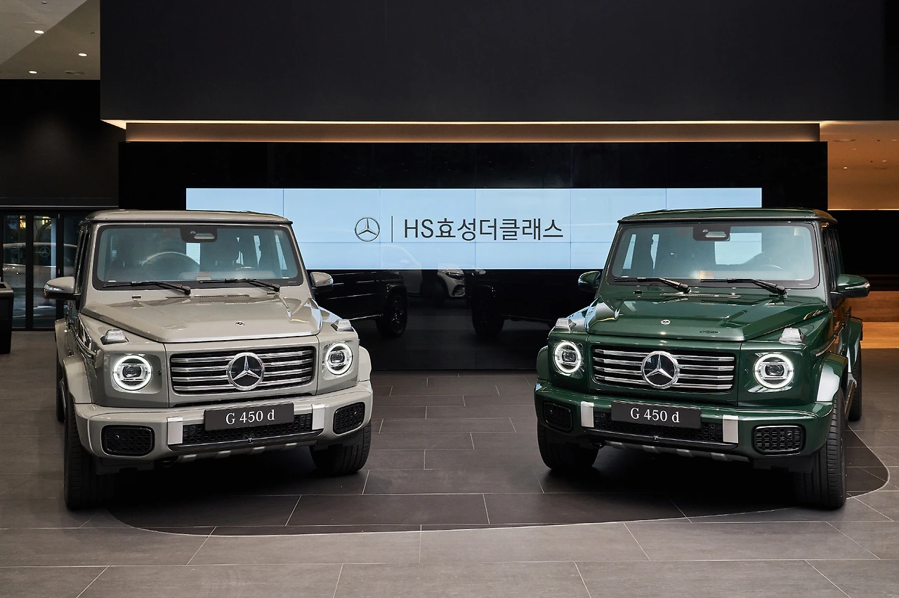 [사진자료1] HS효성더클래스, ‘메르세데스-벤츠 G 450 d MANUFAKTUR HS효성에디션' 출시_20250718.JPG