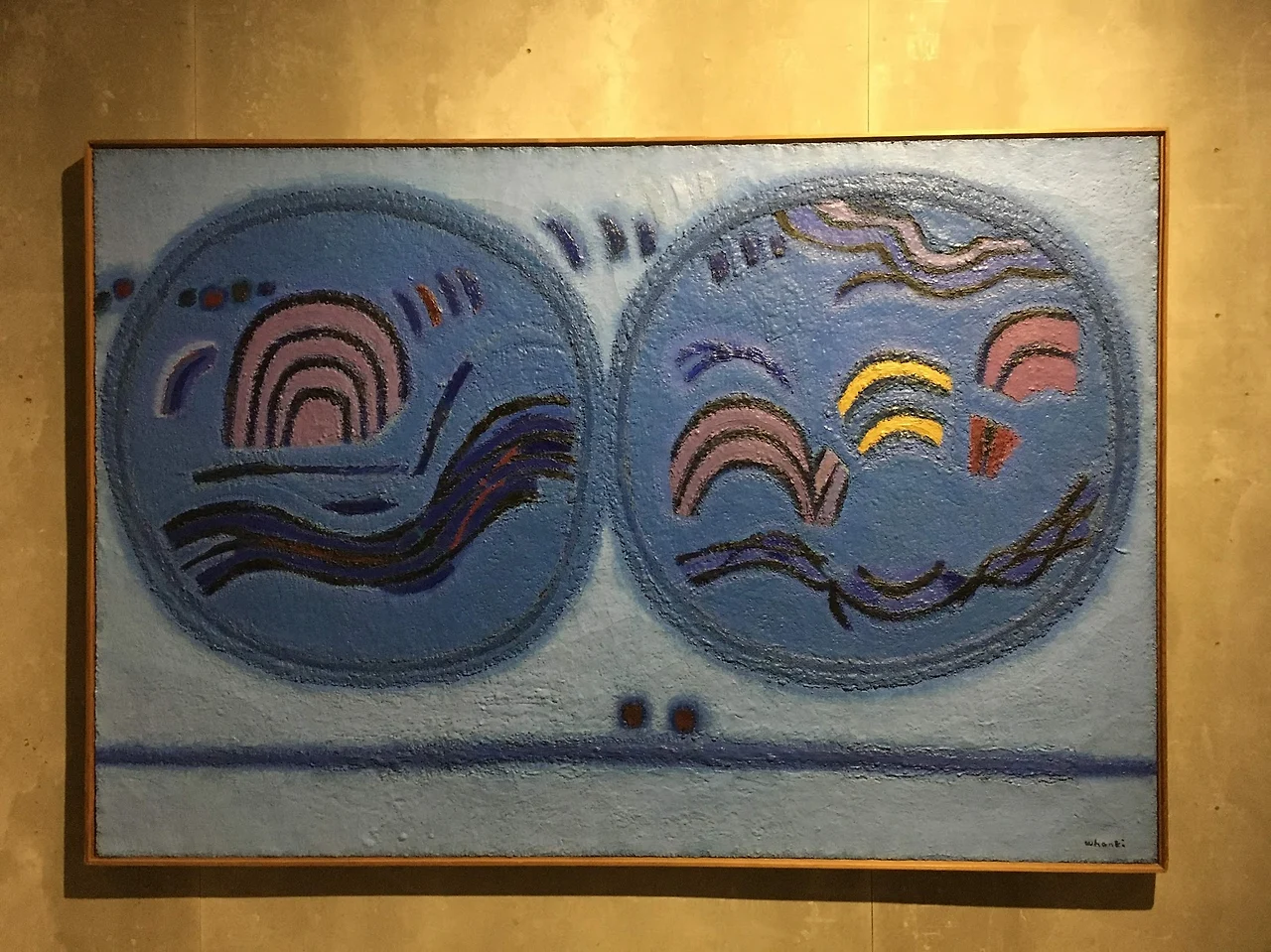 과천 국립현대미술관 김환기 달 두 개.JPG