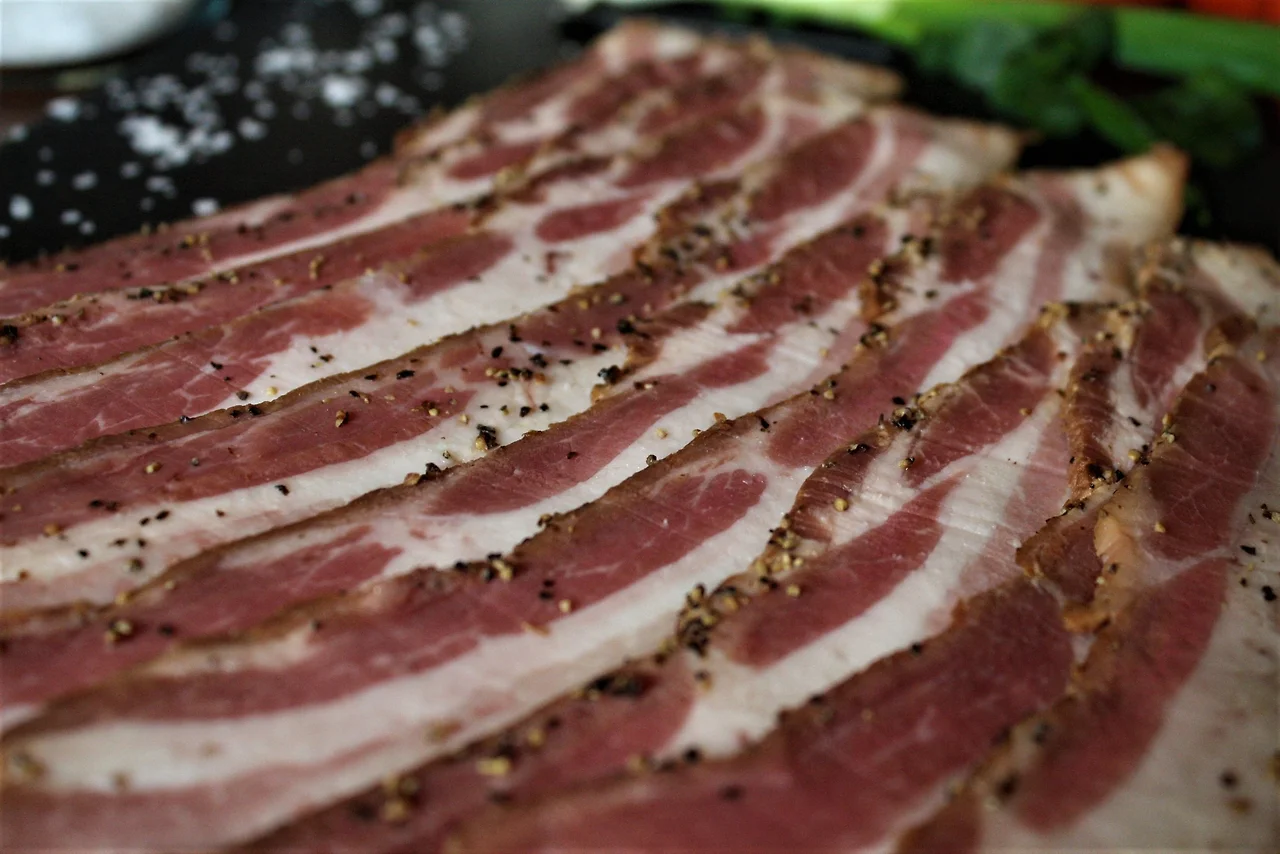 R+Family+Farms+Berkshire+Bacon%2C+Perfectly+Marbled