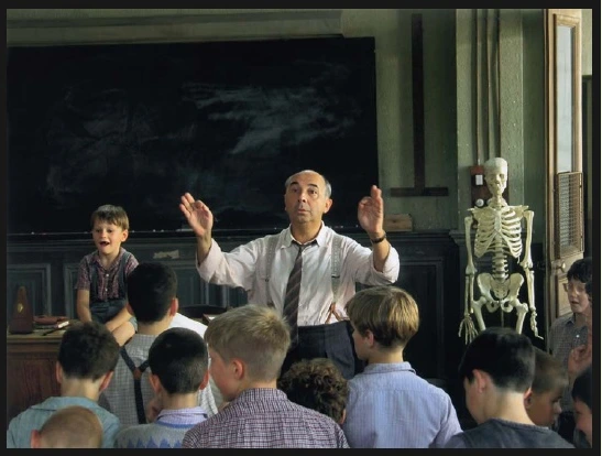 [3-98] 코러스(Chorist) 영화 속 마티유 선생님과 아이들의 합창장면.bmp