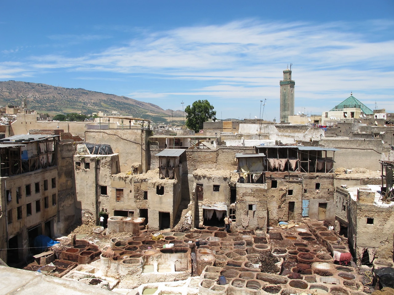 [5-51] 페즈(Fez)의 세계적 고대 가죽공장 테너리 1.JPG