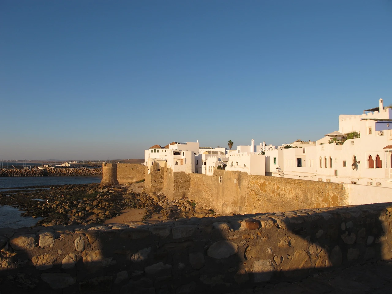 [5-16] 노을이 비치는 아실라(Assilah).JPG