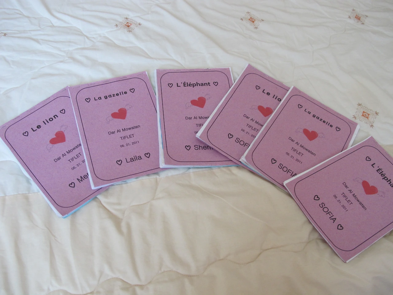 [3-115] 완성된 총 6권의 감사 편지 책들.JPG