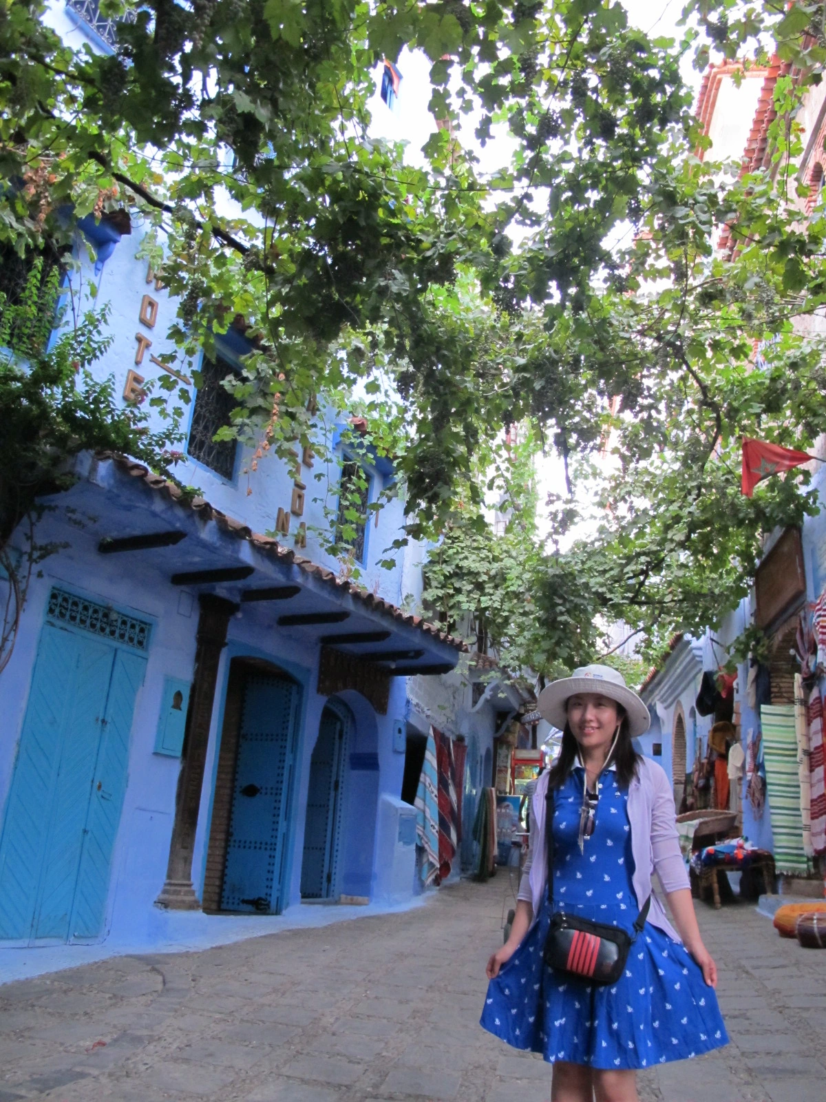 [5-42] 파란 나라 쉐프샤우엔(Chefchaouen) 메디나 풍경 5.JPG