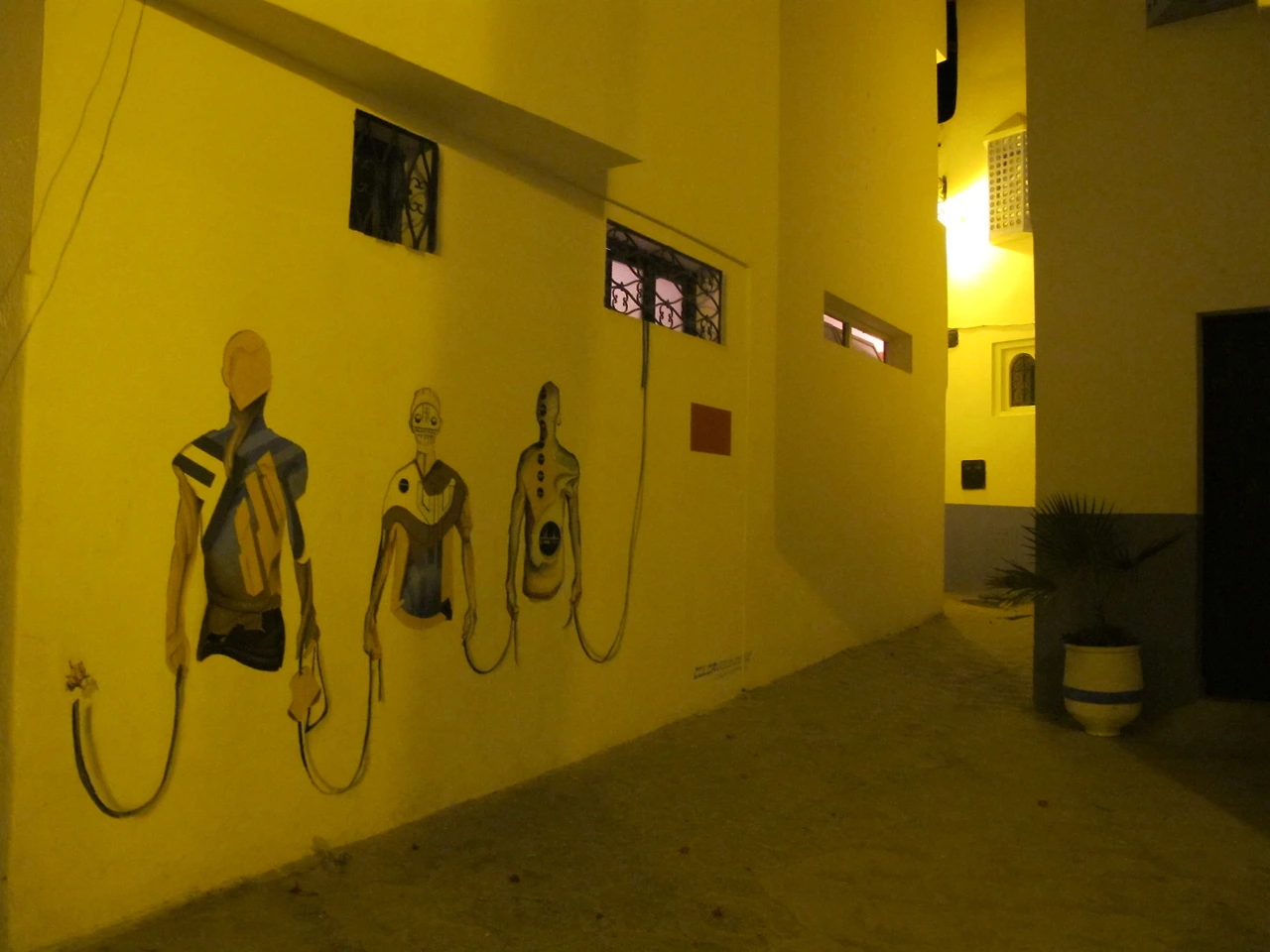 [5-17] 아실라(Assilah)의 메디나 야경 1.JPG