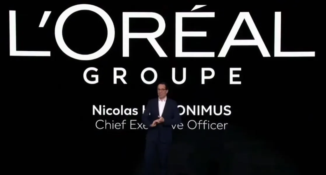 [사진 2] L'Oréal CEO Nicolas Hieronimus - 출처 유튜브 캡쳐.JPG