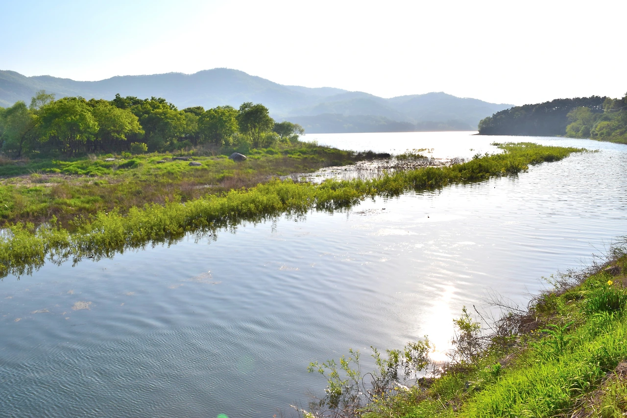 사진1-고종환 제공-전남 담양군 고서면, 남면과 광주광역시 북구에 걸쳐 있는 광주호..JPG