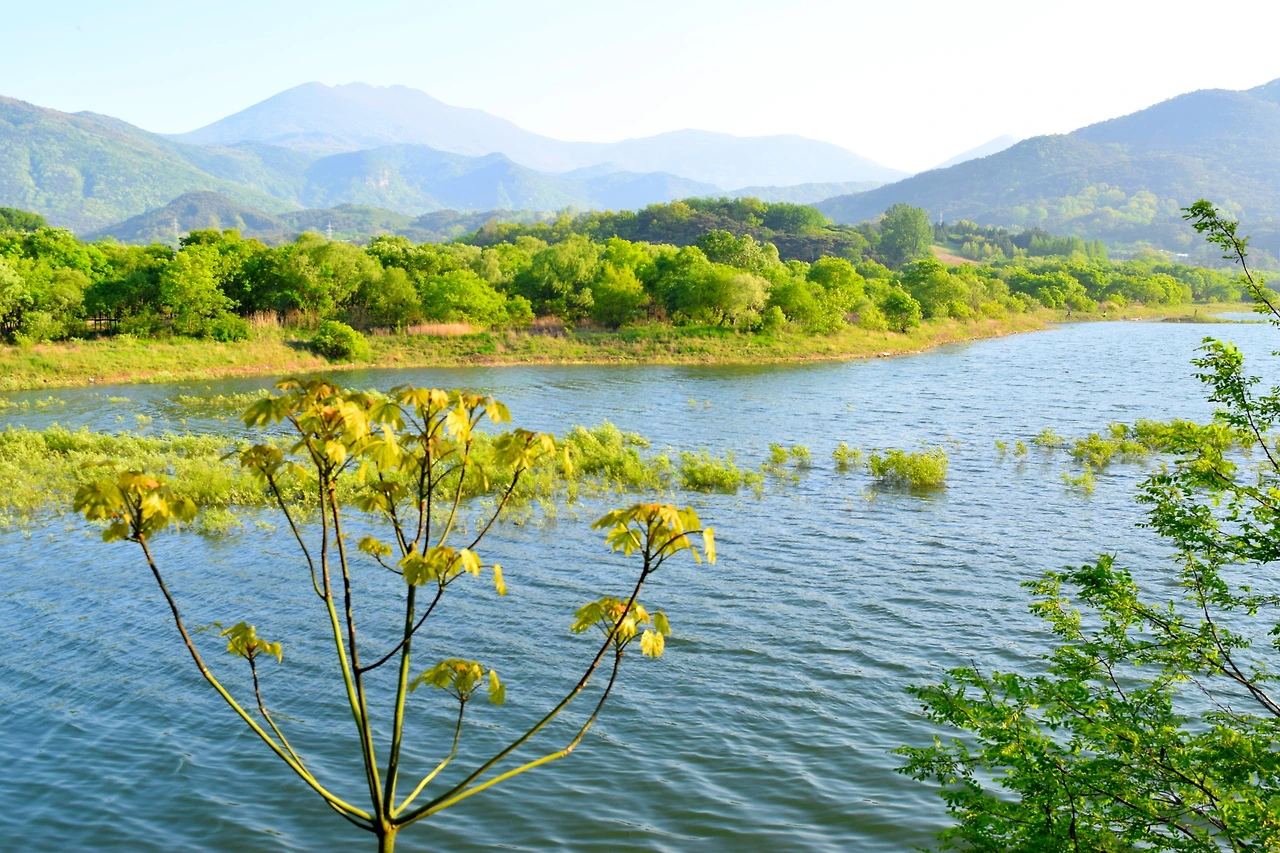 사진10-고종환 제공-1976년 9월 광주댐이 완공되며 생겨난 인공호수인 광주호..JPG