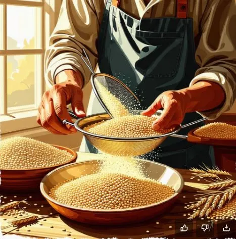 체질 거르다.JPG