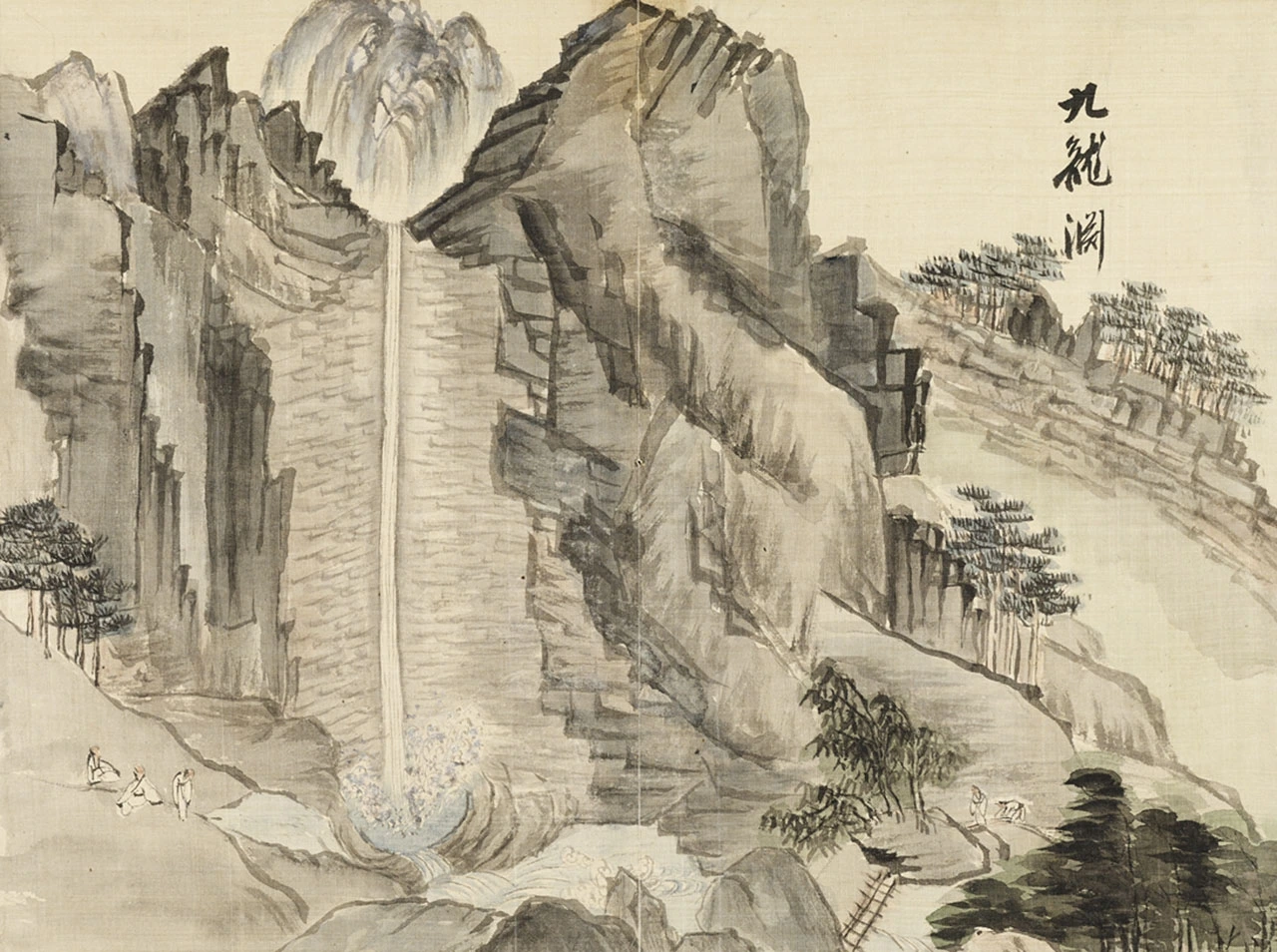 해악전도첩의 구룡연.jpeg