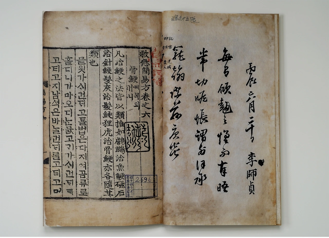 구급간이방 권6 표지(내지부분).JPG