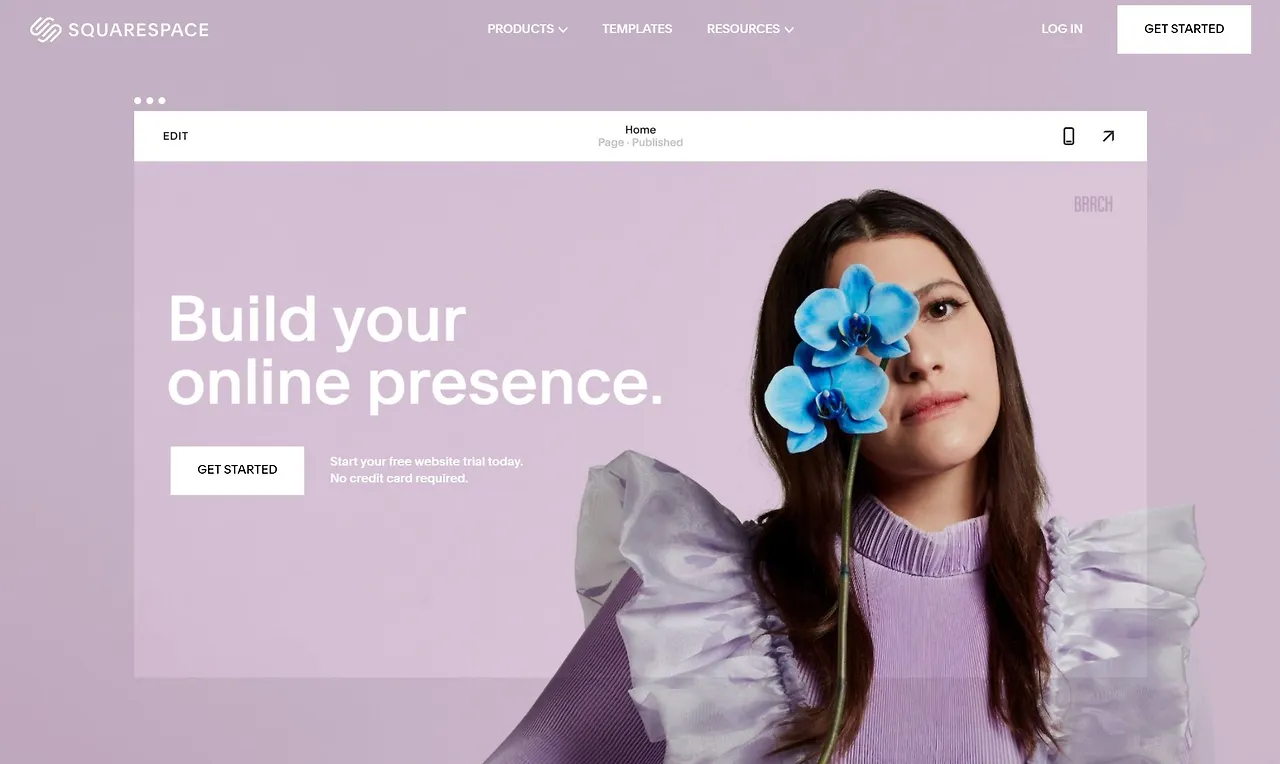 웹사이트 제작 과정 온라인 창업 과정 스퀘어스페이스.JPG