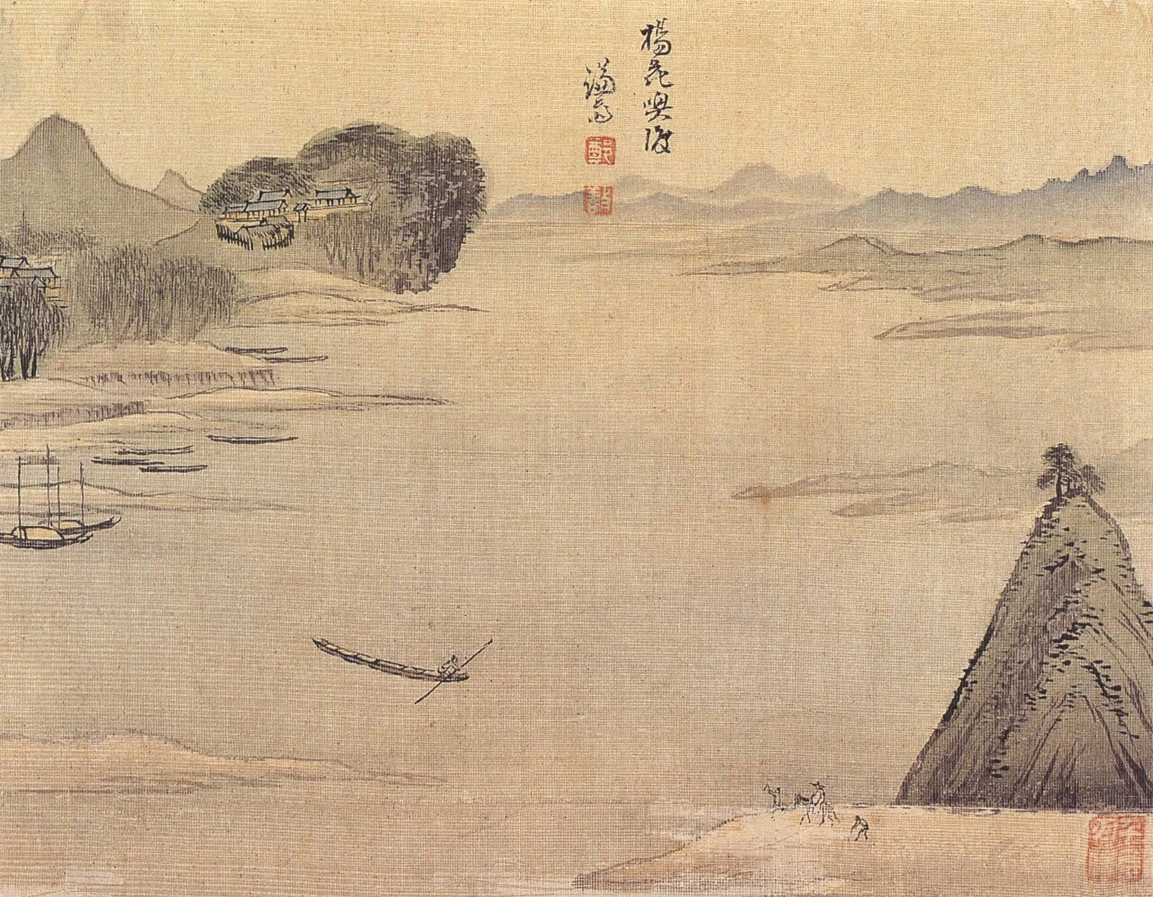 양화진 정선(1676~1759)이 그림 양화환도(楊花喚渡).jpeg