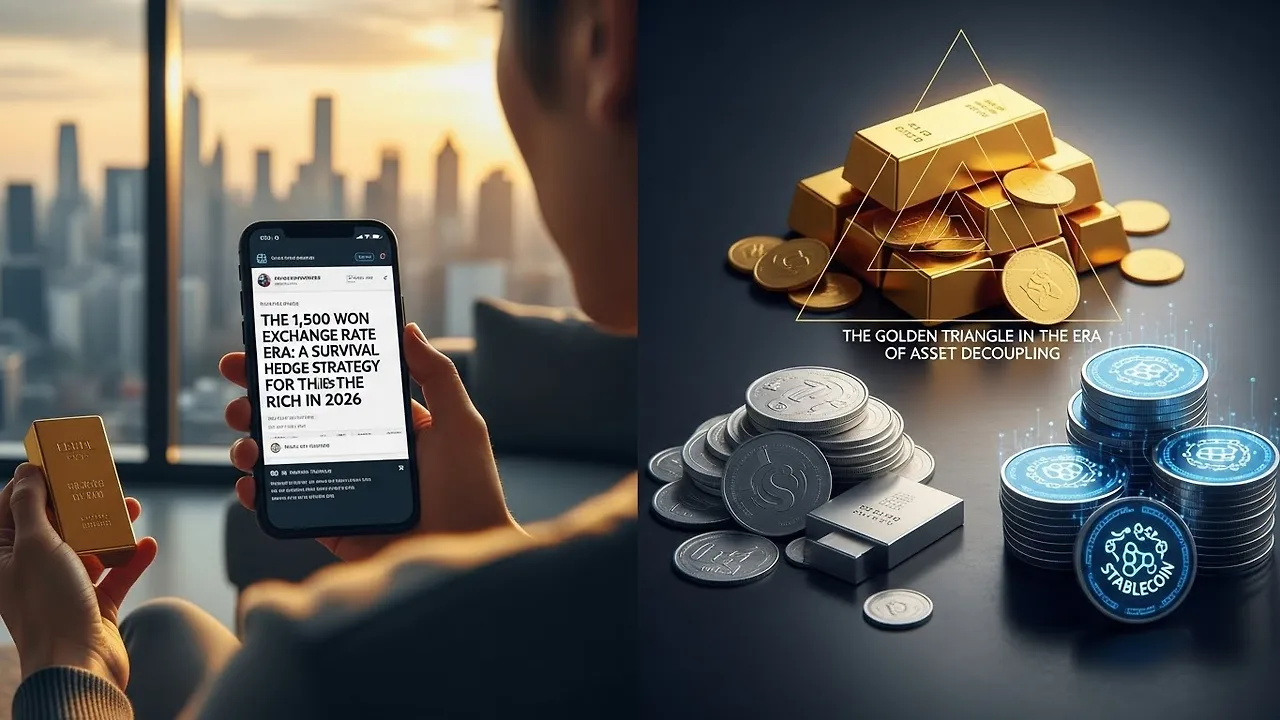 환율 1500원 시대, 2026년 부자의 생존 헤지전략