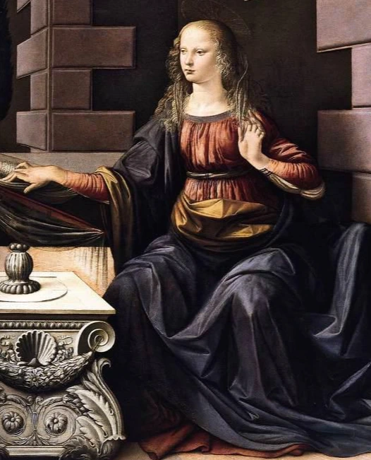 수태고지(ANNUNCIATION), 레오나르도 다빈치(Leonardo da Vinci).jpeg