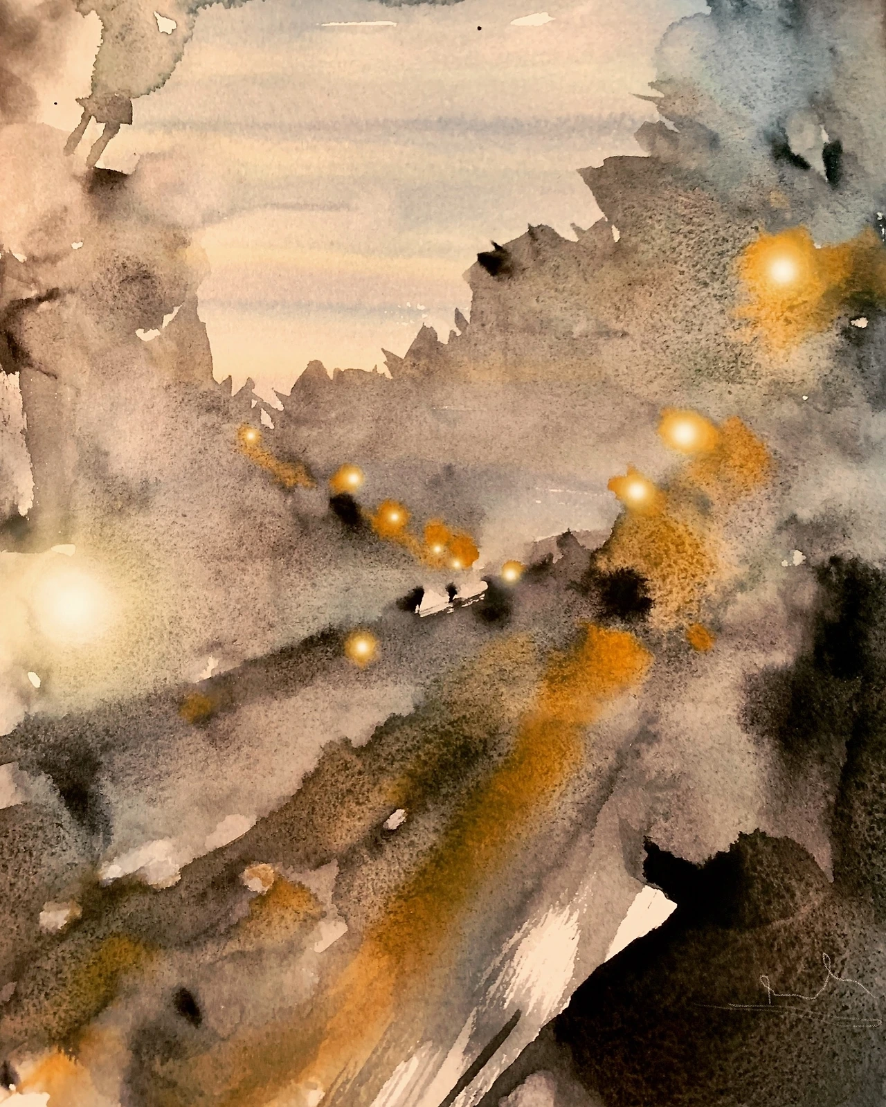 비오는 거리.JPG