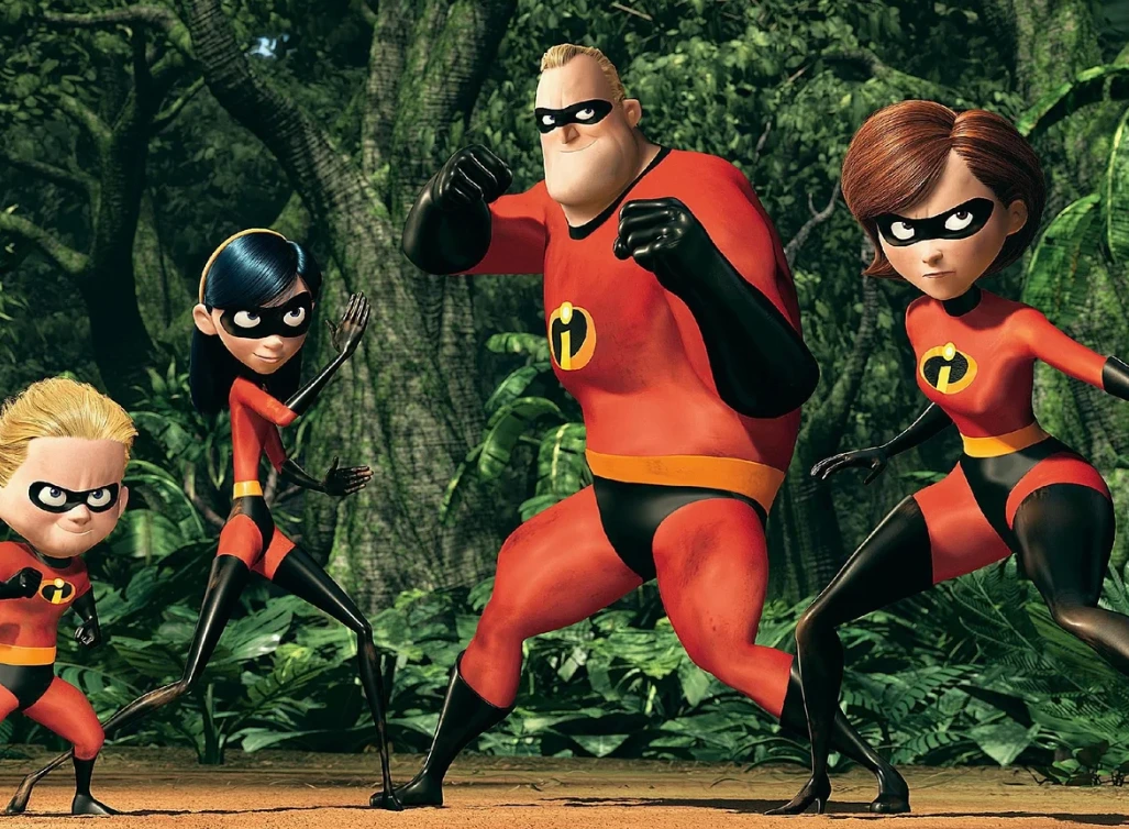 인크레더블1 영화 한 장면