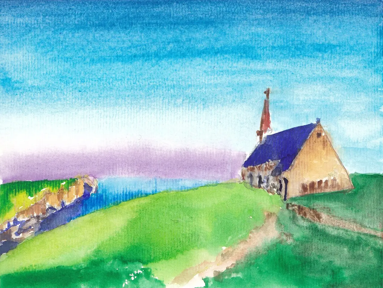 Etretat, Mont Amon, Notre Dame.JPG