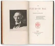 Charles Baudelaire, Les Fleur du Mal avec une illustration de Manet.jpeg
