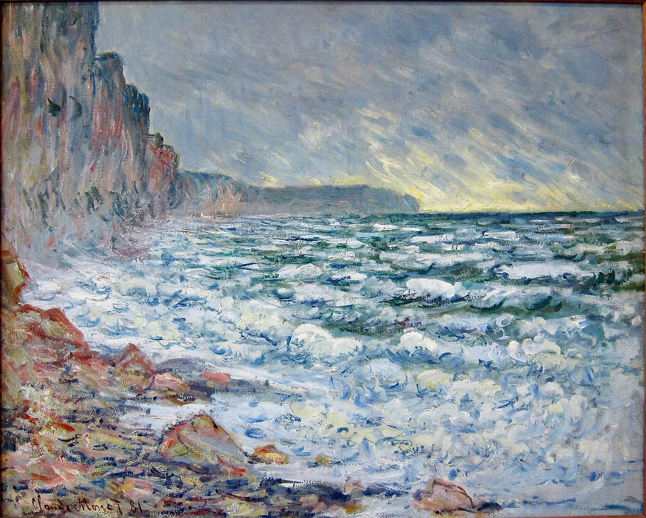 Claude Monet, Fécamp, bord de mer, 1881 (MuMa).jpeg