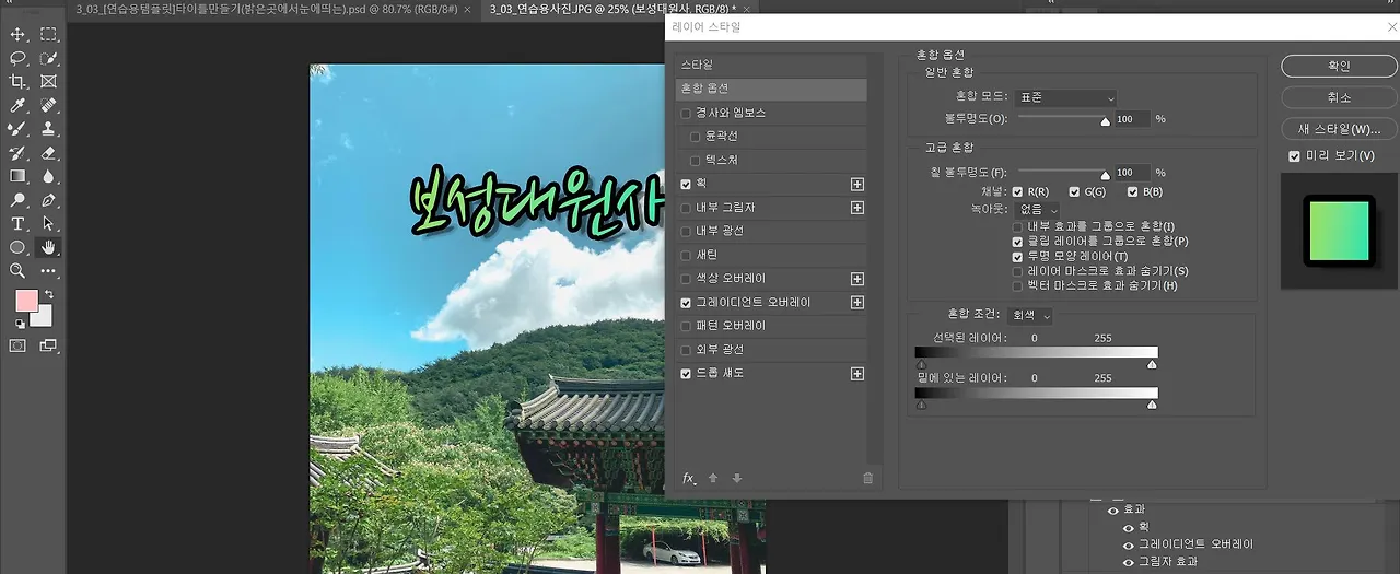 레이어 스타일.JPG